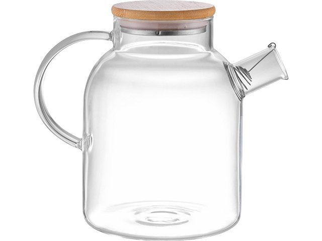 Стеклянный чайник с бамбуковой крышкой «Sencha M» thumbnail