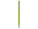 Ручка-стилус шариковая "Jucy Soft" с покрытием soft touch, зеленое яблоко