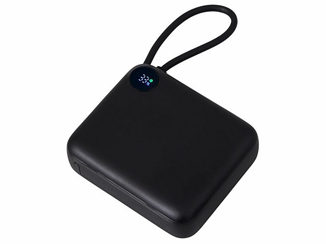 Внешний аккумулятор со встроенным кабелем «Liri», QC/PD, 10000 мАч thumbnail