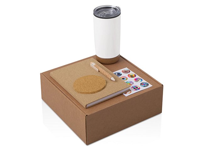 Набор «Earthly» с блокнотом, ручкой и термокружкой thumbnail