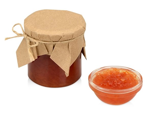 Варенье из грейпфрута с апельсином, лимоном и корнем имбиря в подарочной обертке thumbnail