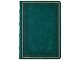 Ежедневник недатированный А5 "Royal", зеленый с бронзовым срезом