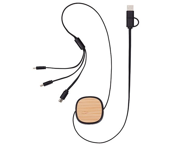 Универсальный кабель с ретрактором 3-в-1 «Retrax» thumbnail