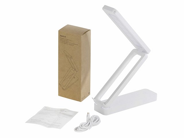 Складывающая настольная лампа с подставкой для телефона «Stack N», 3 Вт thumbnail