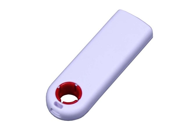 USB 2.0- флешка промо на 32 Гб прямоугольной формы, выдвижной механизм — фото 2
