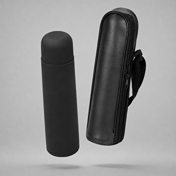 Термос «Ямал Soft Touch» с чехлом