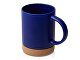 Кружка 450 мл с пробковым дном "Корк & Бон", глубокий синий