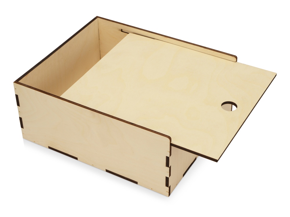 Деревянная подарочная коробка-пенал, L 2