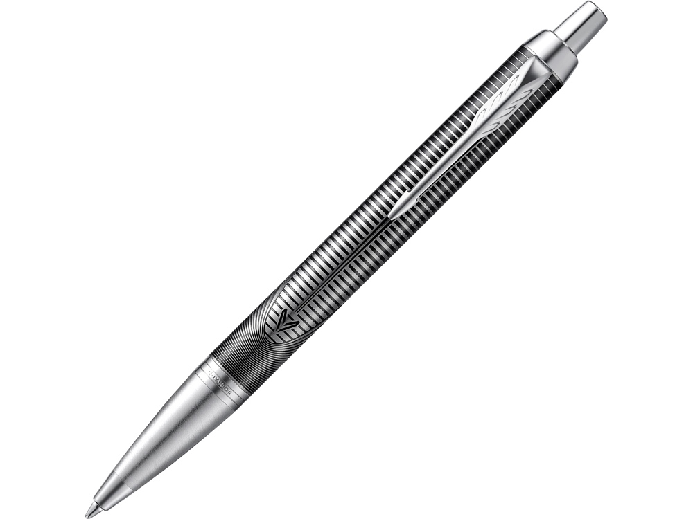 Ручка шариковая/PK IM SE METALLIC PURSUIT BP M.BLU GB, черный/стальной