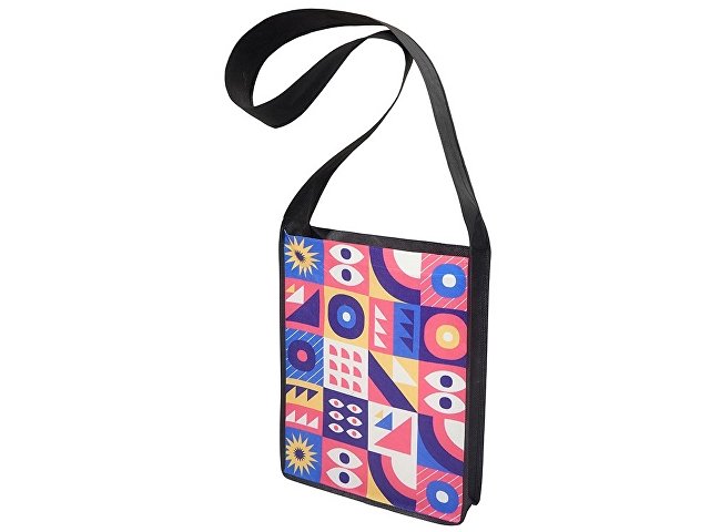 Сумка-мессенджер из нетканого материала PET с возможностью полноцветной печати thumbnail