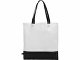Сумка-шоппер двухцветная Reviver из нетканого переработанного материала RPET - изображение 2