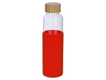 Стеклянная бутылка для воды в силиконовом чехле «Refine» (арт. 887311)
