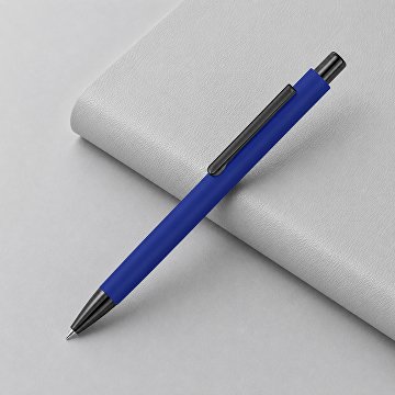 Металлическая шариковая ручка «Ellipse gum» soft touch с зеркальной гравировкой