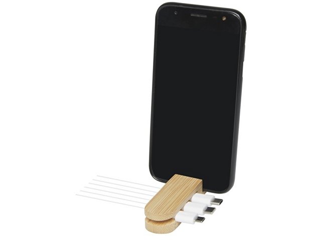 Органайзер для проводов «Edulis» бамбуковый thumbnail