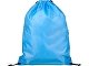 Рюкзак Oriole на молнии со шнурком, светло-синий