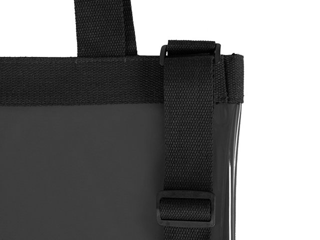 Сумка «Frank» из прозрачного пластика с регулирующейся лямкой thumbnail