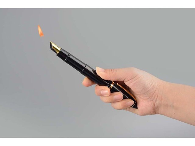 Набор «Акра»: ручка-зажигалка, пепельница