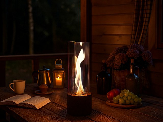 Биокамин с вьющимся пламенем «Dance of flame» thumbnail