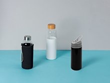 Стеклянная бутылка для воды в силиконовом чехле «Refine» (арт. 887317), фото 6