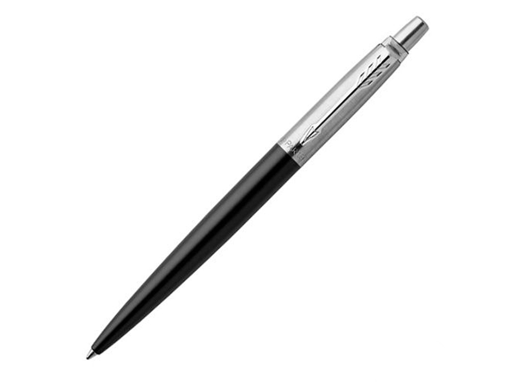 Шариковая ручка Parker (Паркер) Jotter Core Bond Street Black CT, черный/серебристый