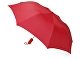 Зонт складной "Tulsa", полуавтоматический, 2 сложения, с чехлом, красный