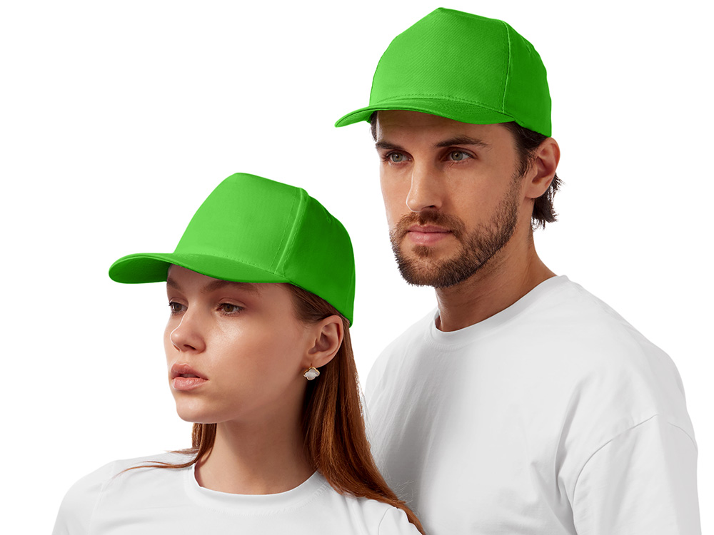 Бейсболка Mix зеленое яблоко