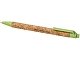 Шариковая ручка Midar из пробки и пшеничной соломы, зеленое яблоко