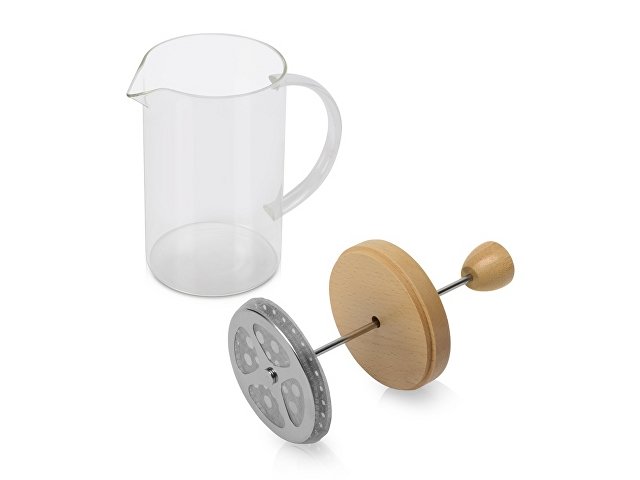 Френч-пресс с деревянной крышкой «Siesta» thumbnail