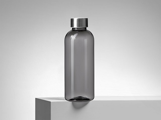 Бутылка «Rill» 600мл, черный прозрачный