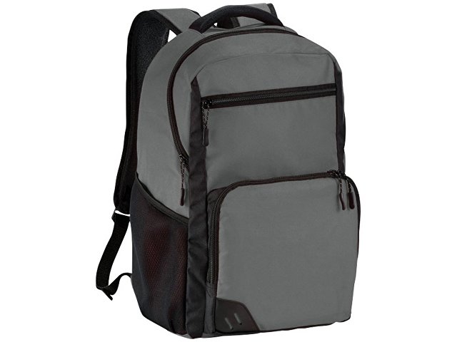 Рюкзак Rush для ноутбука 15,6" без ПВХ, серый/черный