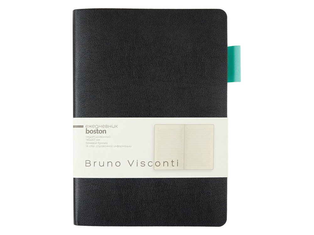 Ежедневник недатированный А5 «Boston» фото 2 Ежедневник недатированный А5 «Boston» фото 2