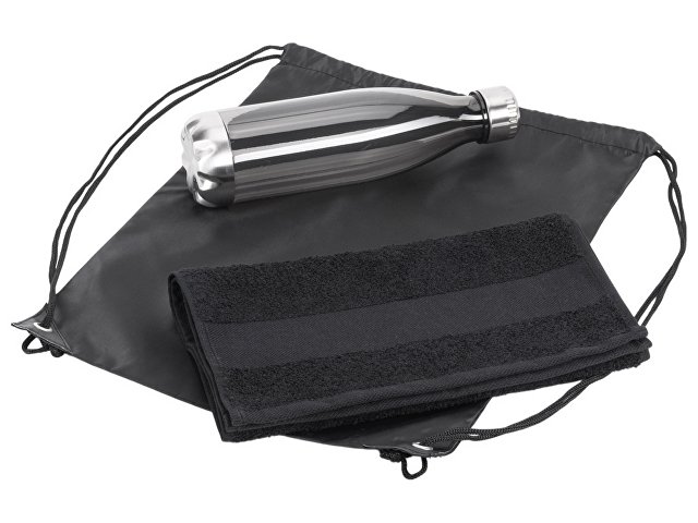 Спортивный набор с бутылкой и полотенцем «Beginner»