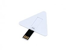 USB 2.0- флешка на 16 Гб в виде пластиковой карточки треугольной формы (арт. 6588.16.06)