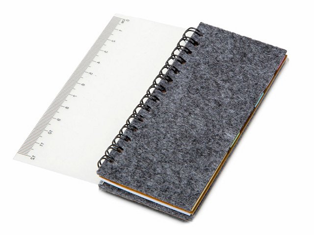 Мини-блокнот со стикерами А7 "Felt" thumbnail