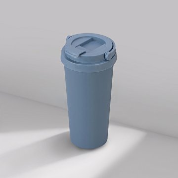 Вакуумная термокружка «Grant», soft-touch, тубус