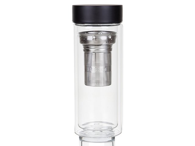 Стеклянная термобутылка «Glassir», 500мл thumbnail