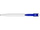 Ручка шариковая "Какаду", белый/ярко-синий (Р)