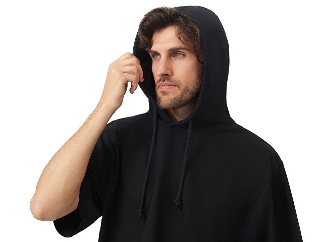 Худи оверсайз с коротким рукавом «Warsaw» унисекс thumbnail