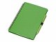 Блокнот А5 «Toledo M», зеленый + ручка шариковая «Pianta» из пшеничной соломы, зеленый