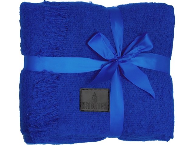 Плед акриловый «Mohair» с патчем thumbnail