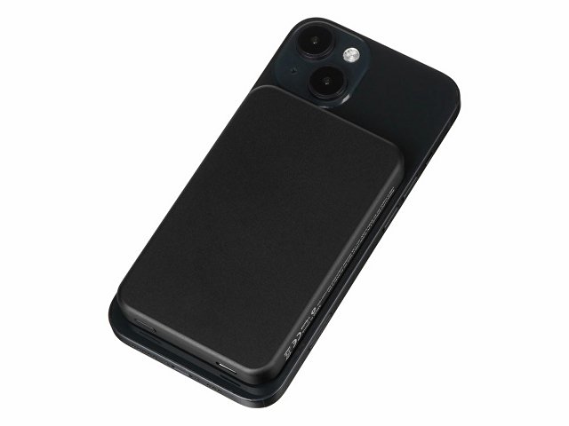 Магнитный беспроводной внешний аккумулятор «Razor», металл, 5000 mAh thumbnail