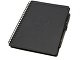 Slate многоразовый набор из блокнота в мягкой обложке и ручки - сплошной черный