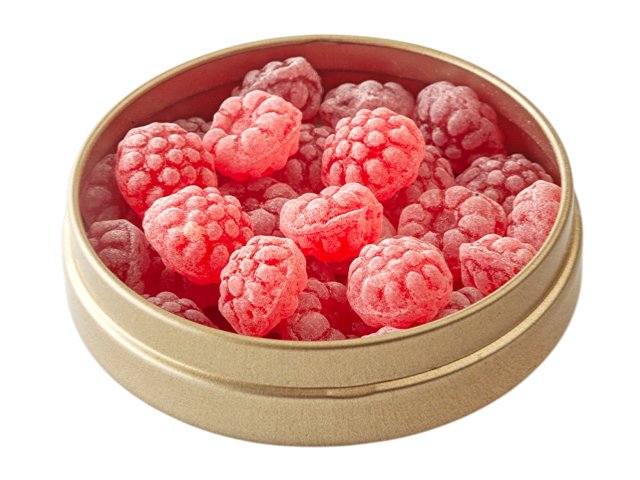 Карамель леденцовая со вкусом малины в банке thumbnail