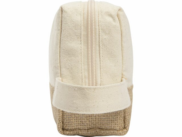 Косметичка «Jute» с ручкой из хлопка и джута thumbnail