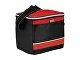 Спортивная сумка-холодильник "Levi", черный/красный