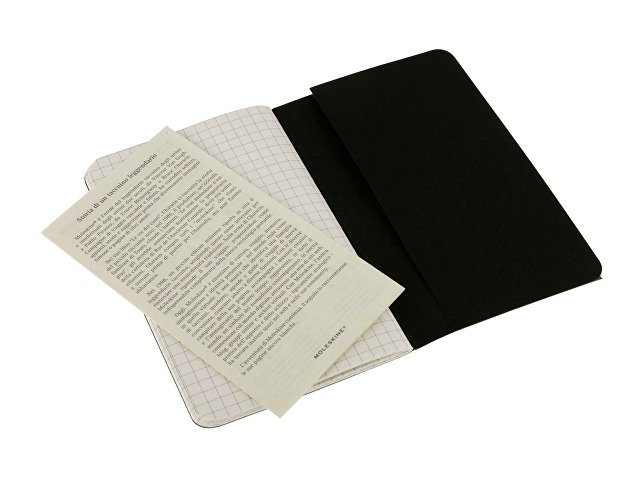 Записная книжка Moleskine Cahier, Pocket (в клетку), А6 thumbnail