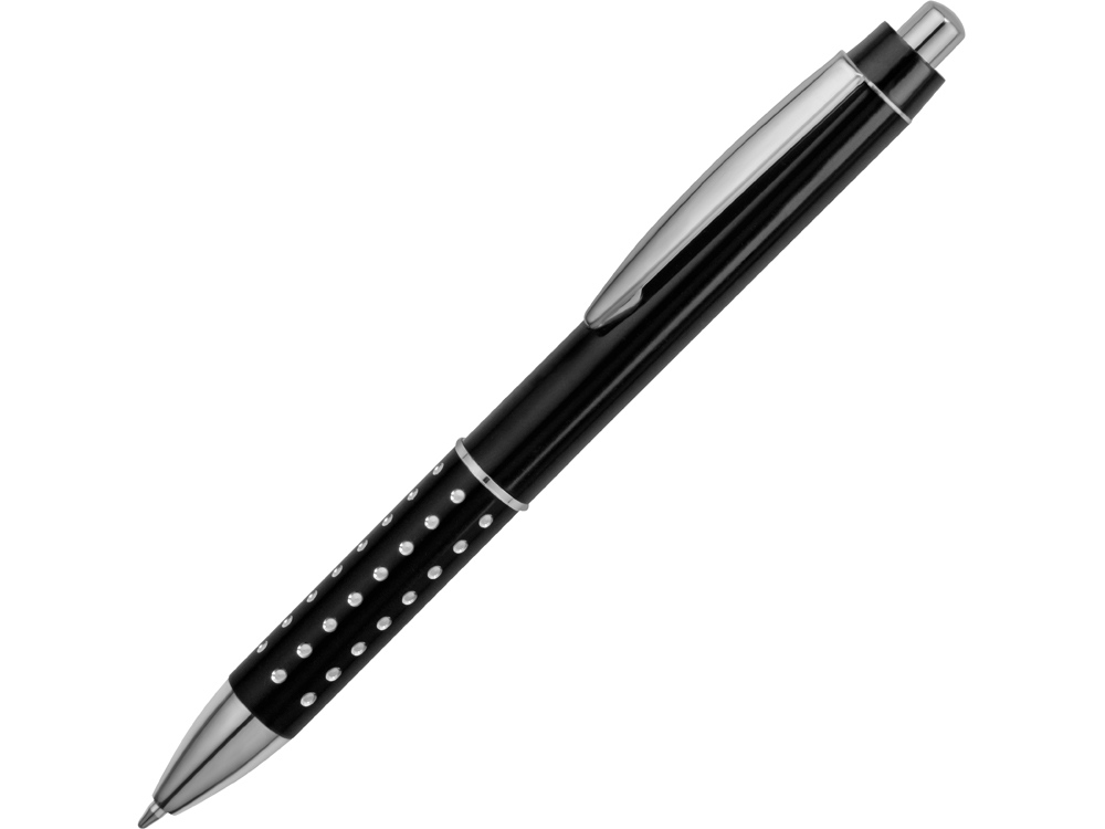 Ручка шариковая Bling, черный, синие чернила
