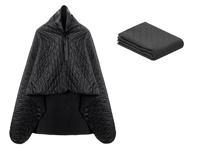 Плед-пончо 2-в-1 «Cappy» с капюшоном и мешком thumbnail