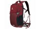 Туристический рюкзак TORBER КЕМПИНГ, бордовый, полиэстер, 26 х 48 х 12 см