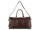 Сумка дорожная Mano "Don Leon", натуральная кожа в коричневом цвете, 50 х 27 х 24 см